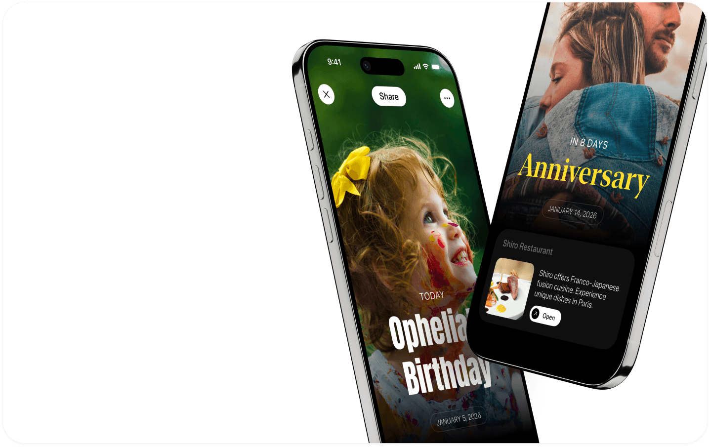 For the days that matter