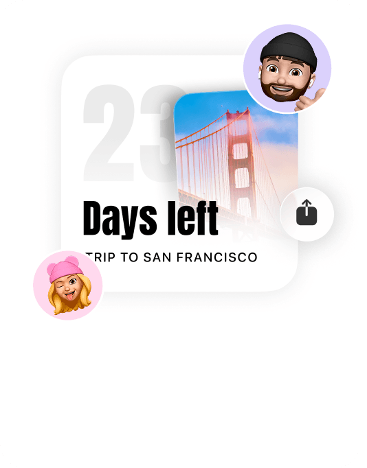 Share the excitement